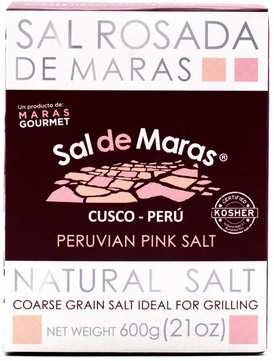 Sel rose de Maras en gros grains